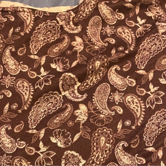 Lucky Brand Purple Paisley 2 Piece Lounge Pajama Set Size Large - Picture 8 of 9